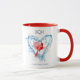 BQH - Mug bicolore à base de coeur