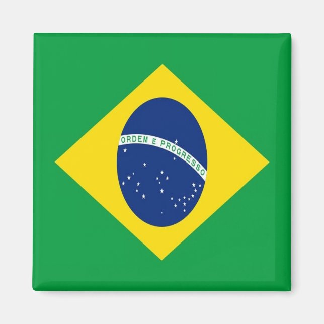 BR - Brazil - Flag Magnet (Front)