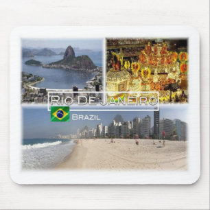 BR Brazil - Rio de Janeiro - Sugar Loaf - Mouse Pad