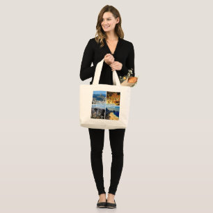 BR Rio de Janeiro - Botafogo beach - Carnival - Large Tote Bag