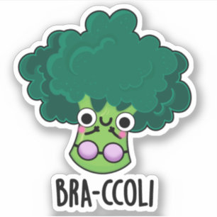 Bra-ccoli Funny Veggie Broccoli Bra Pun 