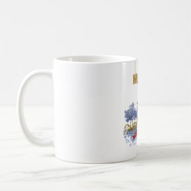 Braap Like A Girl Motor Sled Snowmobiler Snowmobil Coffee Mug (Left)