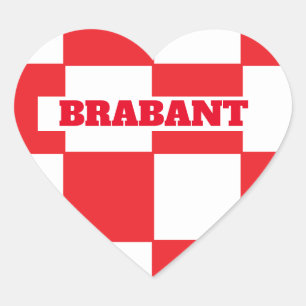 Brabant Heart Sticker