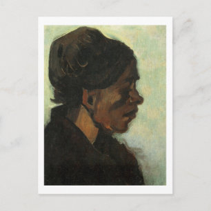 Brabant Peasant Woman Dark Cap, Vincent van Gogh Postcard