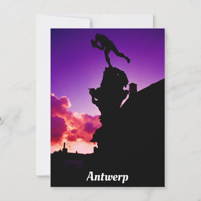 Brabo, Antwerp card (Front)