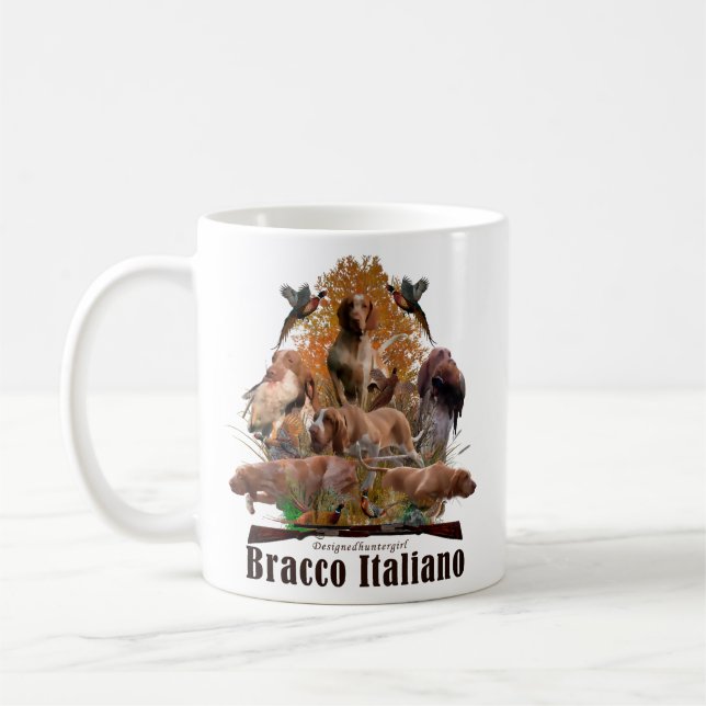 Bracco Italiano Coffee Mug (Left)