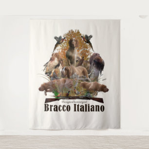 Bracco italiano tapestry