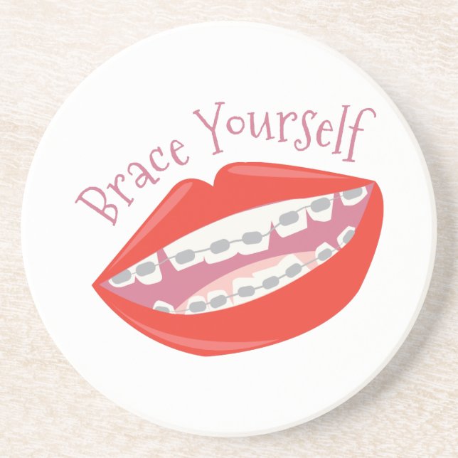Brace Yourself Coaster (Front)