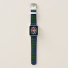 Black Watch Tartan Plaid Apple Watch Band
