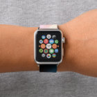 Corail clair et Gris Bleu rayures