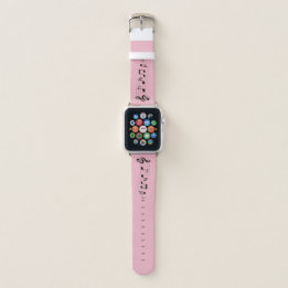 Bracelet Apple Watch Music Note Groupe Apple Watch 39mm