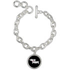 Bracelet de charme Dachshund Liens de chaîne class