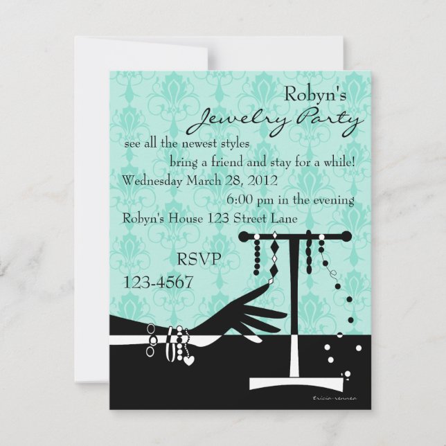 Bracelet  Escapades Invitation (Front)