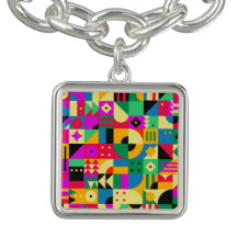 Jardin moderne Abstrait