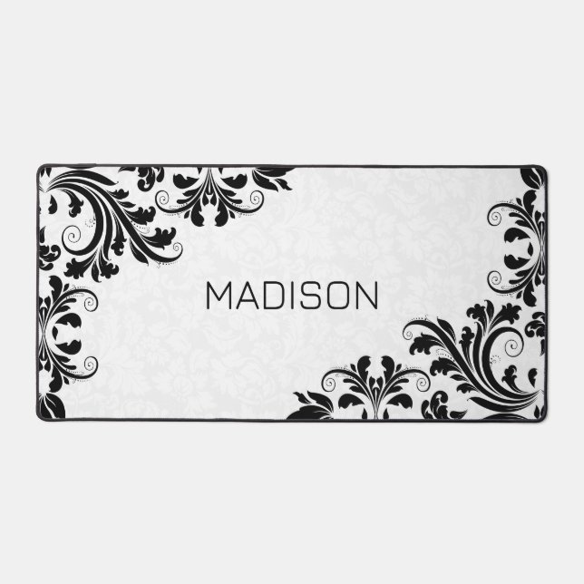 Bracelets noirs Damas blancs (Recto)