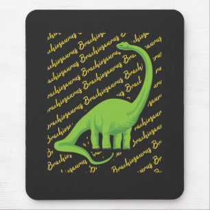 Brachiosaurus Dinosaur Mouse Pad