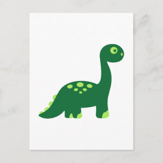 Brachiosaurus dinosaur postcard