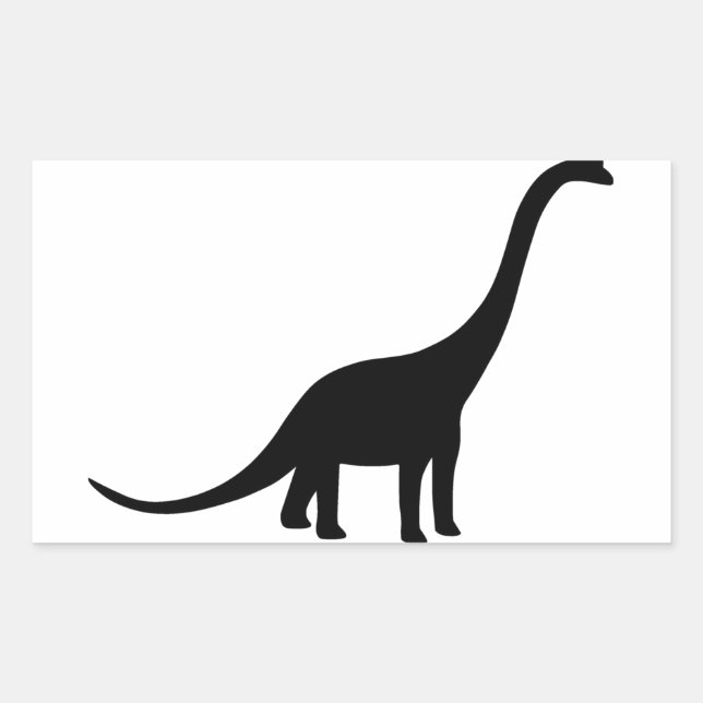 Brachiosaurus Dinosaur Sticker (Front)