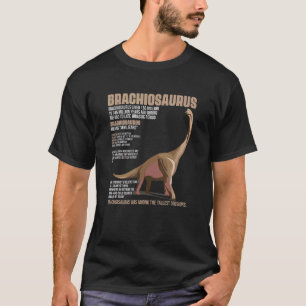 Brachiosaurus Fact Dinosaur Brachiosaurus T-Shirt