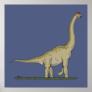 Brachiosaurus Poster