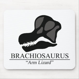 Brachiosaurus Skull Mouse Pad