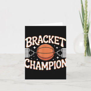 Bracket Champion Basketball Winner Player Sports _ Card