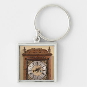 Bracket clock, c.1700 keychain