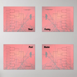 Bracket Tournament Quadrant Red Crow