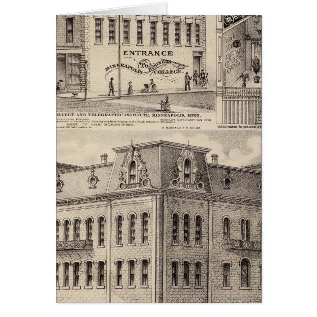 Brackett's Block, Minnesota (Devant)