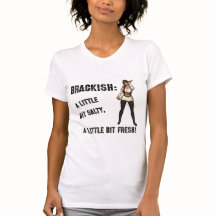 Brackish - A little salty, a little fresh