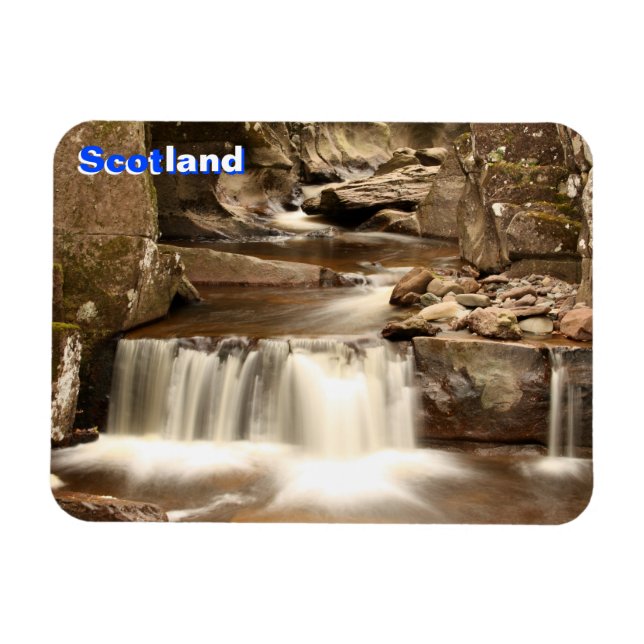 Bracklinn Falls, Perthshire, Scotland Magnet (Horizontal)