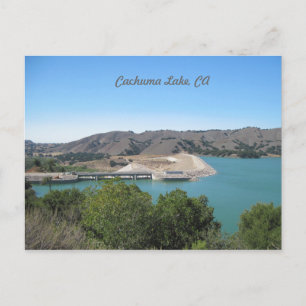 Bradbury Dam at Cachuma Lake Near Santa Ynez Postcard