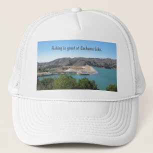 Bradbury Dam at Cachuma Lake Near Santa Ynez Trucker Hat