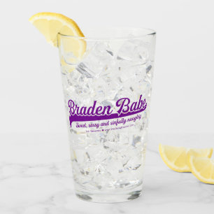 Braden Babe Drinking Glass