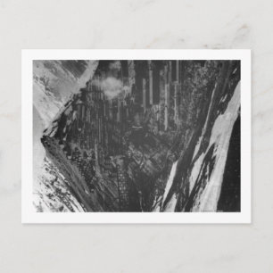 Braden Copper Mines in Chili Photograph Postcard