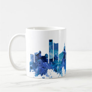 Bradford England Skyline Blue Coffee Mug