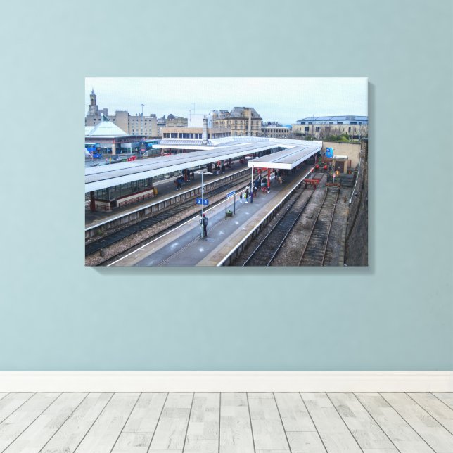 Bradford Interchange Canvas Print (Insitu(Wood Floor))