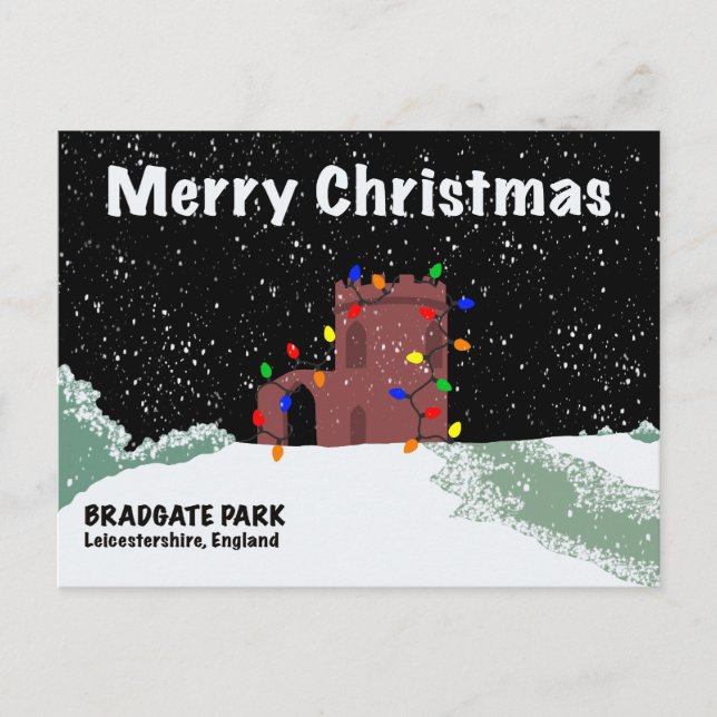 Bradgate Park Christmas Card (Front)