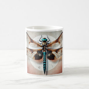 Bradinopyga Dragonfly 071024IREF217 - Watercolor Coffee Mug