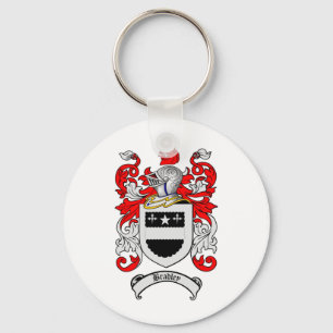 BRADLEY FAMILY CREST -  BRADLEY COAT OF ARMS KEYCHAIN