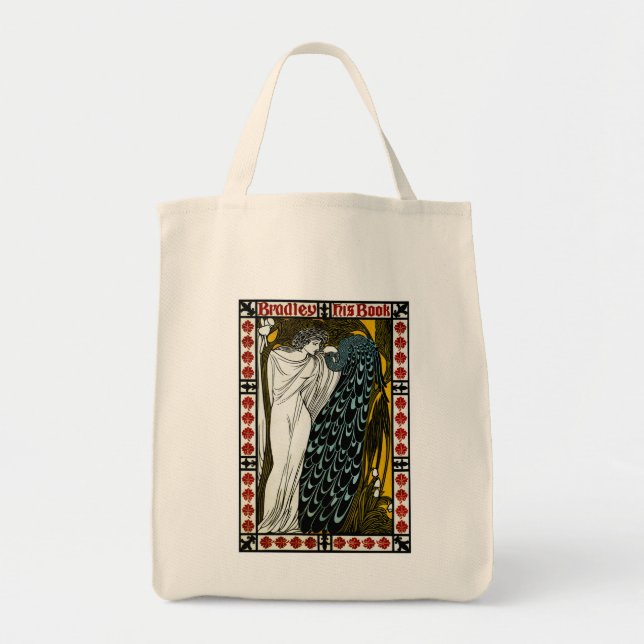 Bradley: His Book Tote Bag (Front)
