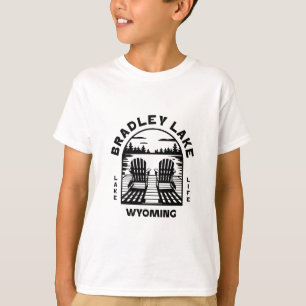 Bradley Lake Wyoming Outdoors Vintage T-Shirt