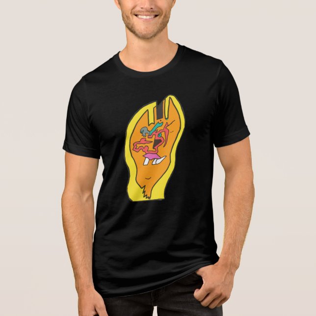 Brad's Parasite Tri-Blend Shirt (Front)