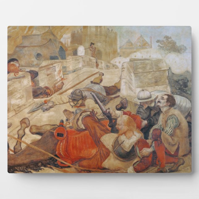 Bradshaw's defence of Manchester (1642) Plaque (Front)