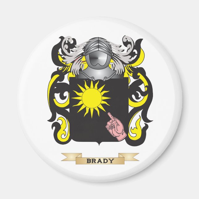 Brady Coat of Arms (Family Crest) Magnet (Front)