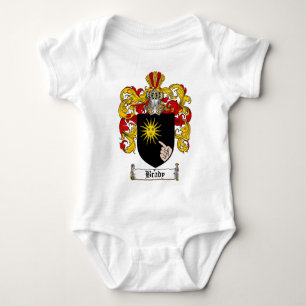BRADY FAMILY CREST -  BRADY COAT OF ARMS BABY BODYSUIT
