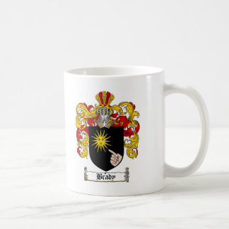 BRADY FAMILY CREST -  BRADY COAT OF ARMS COFFEE MUG