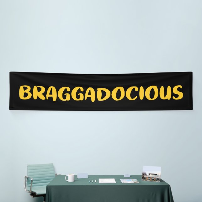 BRAGGADOCIOUS BANNER (Tradeshow)
