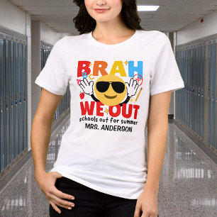 Brah Schools Out For Summer Tri-Blend Shirt