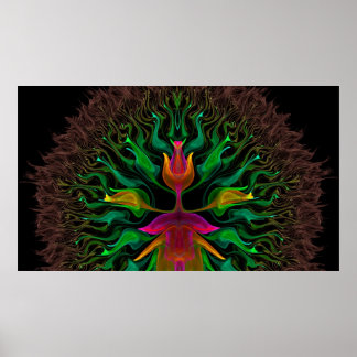 Brahma Disguised as a Tulip Poster